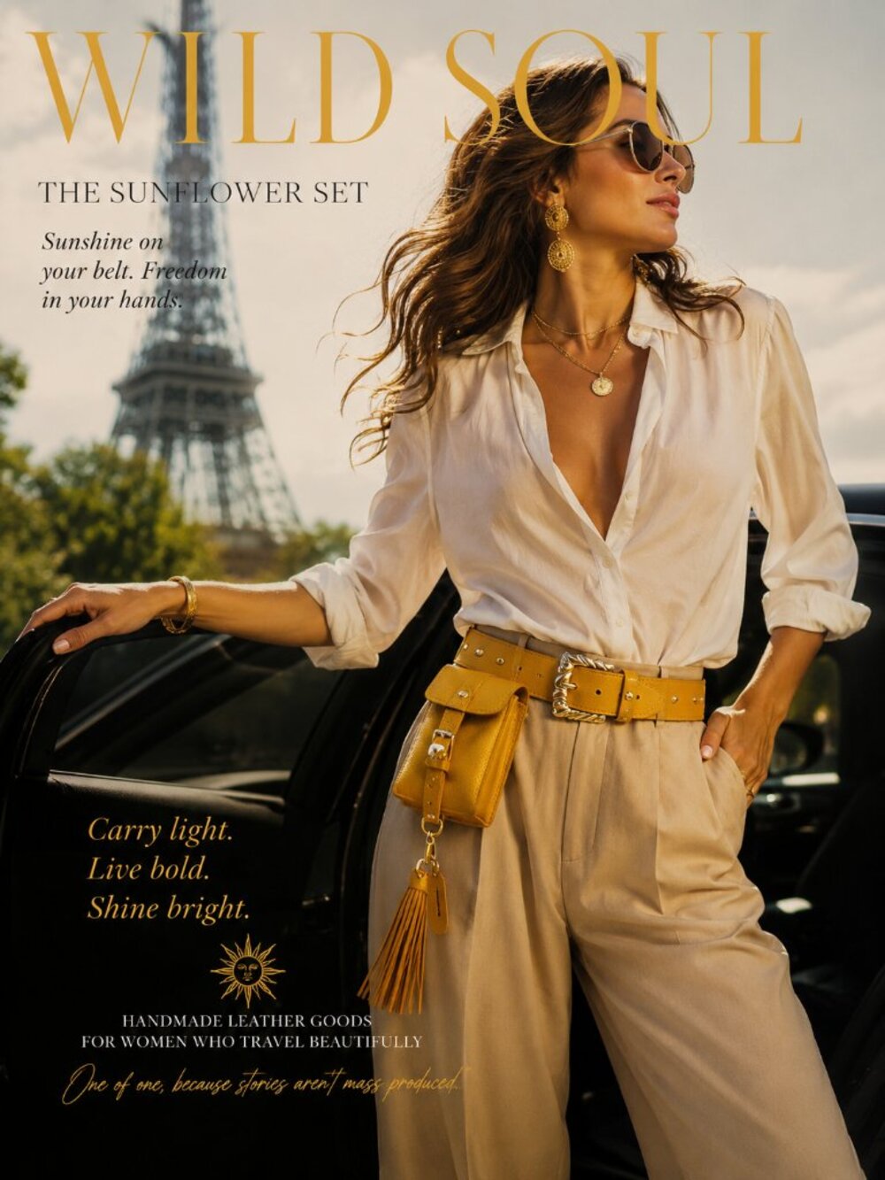 🌻Women - Accessories - Belts - Handmade - 100% full grain leather.
